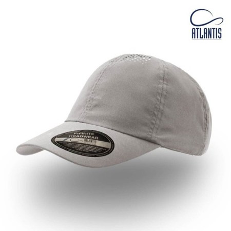 Εξάφυλλο αθλητικό καπέλο (Atl AIR) γκρι